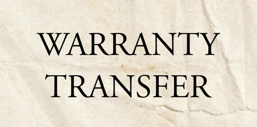 How Do I Transfer My Warranty To A New Owner?